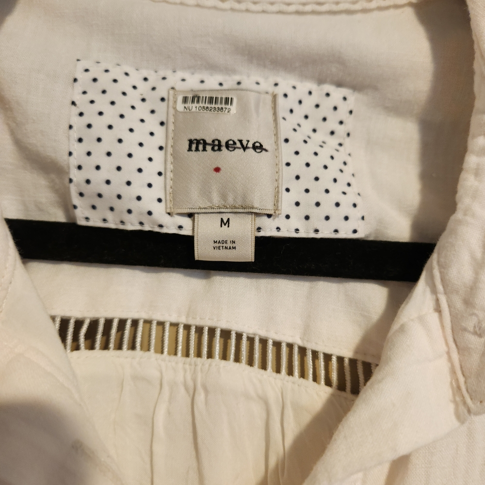 Maeve The Bettina Tired Shirt Dress Size Medium NWOT Size Medium - Picture 7 of 11